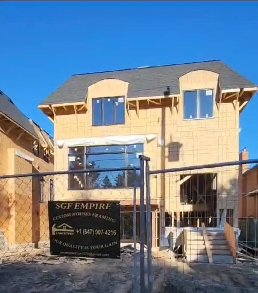 Custome Home Frame compliance with building codes