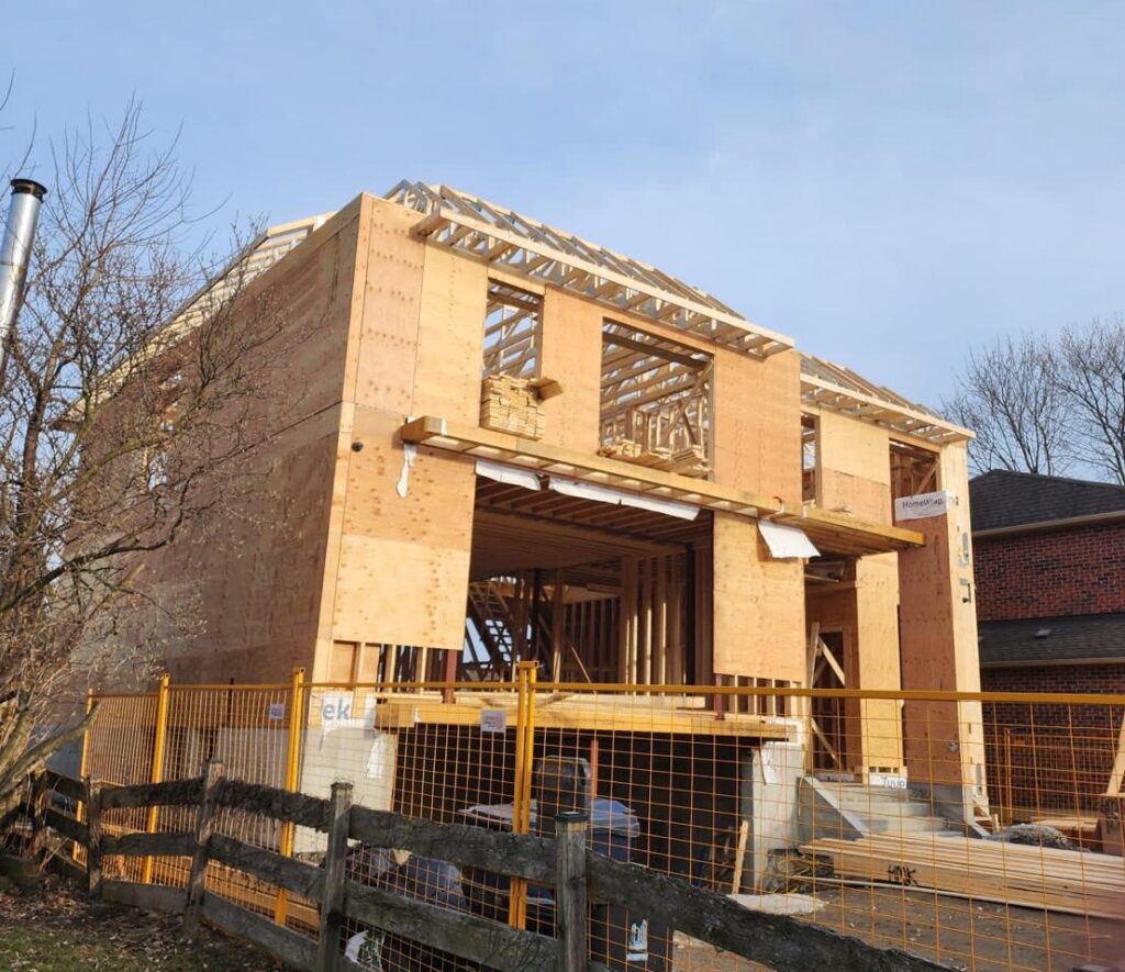 custom home frame builder